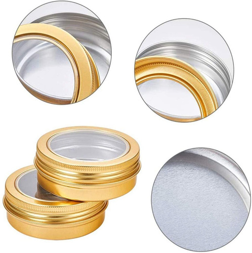 Imagen 4 de 6 de Caja De Aluminio 2oz Dorada Comunión Bautizo Recuerdito