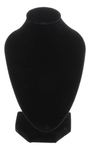 Y 10x Negro Terciopelo Cadena De Joyería Busto Soportes De