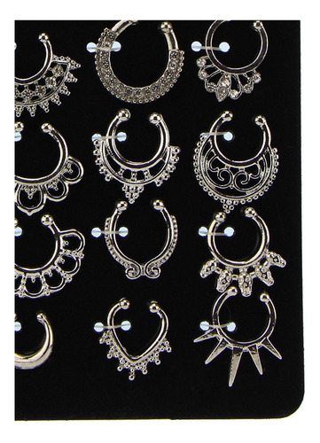 Anillos De Nariz Aro Anillos De Septum Falsos Para Mujer