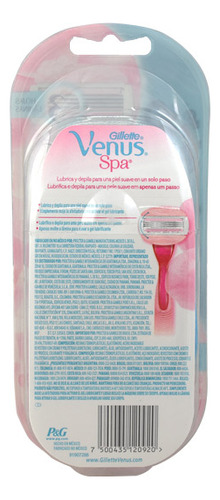 Venus Spa Maquina De Afeitar Empaque Con 1 Unidad