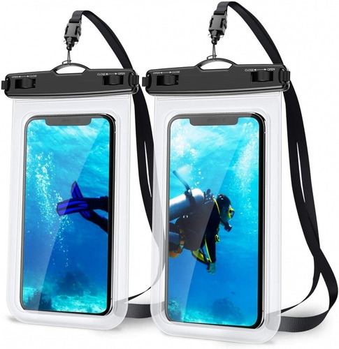 Imagen 6 de 7 de Protector Estuche De Celular Resistente Al Agua Impermeable