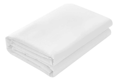 Lençol Virol Cama Casal Malha 100% Algodão Avulso Cor Branco