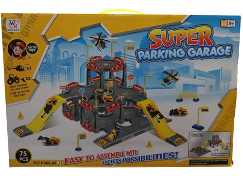 Pista Parking Carros Juguete Niños Regalo  Navidad   