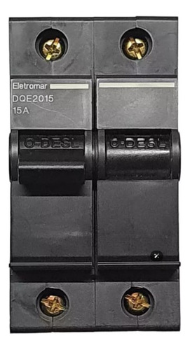 Disjuntor Interruptor Nema Preto 2x50 Bipolar Eletromar