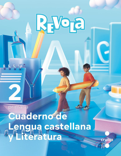 Cuaderno de Lengua castellana y Literatura. 2 Primaria. Revola, de VV. AA.. Editorial EDICIONES SM, tapa blanda en español