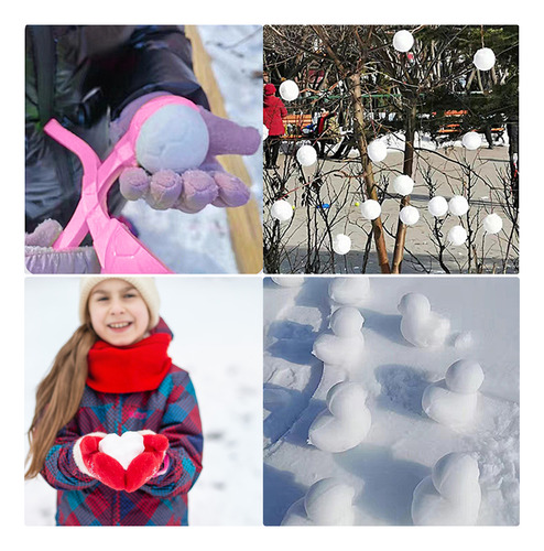 Máquina Para Hacer Bolas De Nieve, 6 Unidades, Morsetes Para