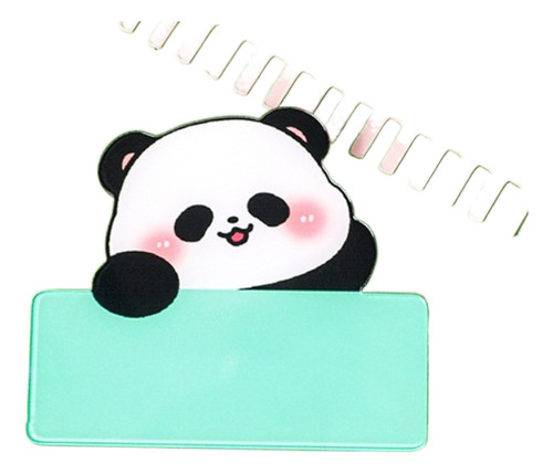 Lindo Broche Acrílico Con El Nombre De Un Panda, Bonito, Esc