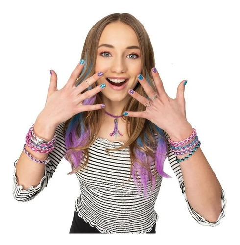 Imagem 4 de 6 de Conjunto Para Pintura De Unhas Go Glam Printer Value Sunny