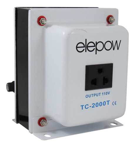 Autotransformador 2000 Watts Con Tierra Tc-2000t