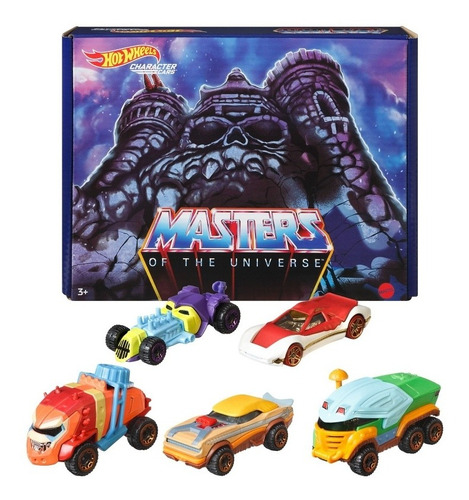 Hot Wheels Character Cars Masters Of The Universe 5 Pack