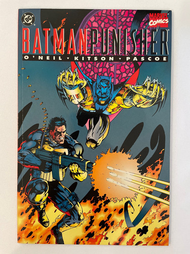 Batman Punisher Lake Of Fire Dc & Marvel Crossover 1994 Tpb (Usado)