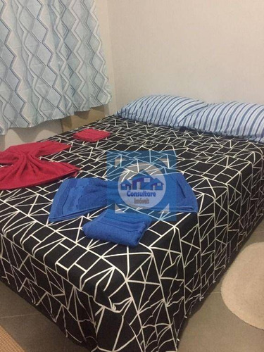 Imagem 9 de 20 de Kitnet Com 1 Dormitório À Venda, 37 M² Por R$ 254.000,00 - Gonzaga - Santos/sp - Kn0753