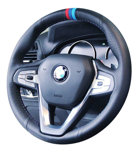 Funda Cubre Volante Bmw Serie 3 5 6 7 X3-7 Z4 2015-2021 Piel