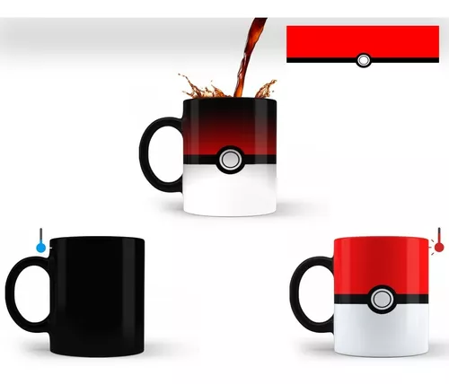 Caneca Mágica Pokemon Fogo Vs Água 1754