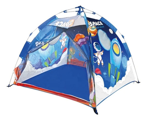 Carpa Infantil Estilo Espacio Con Cierre 130x120 Ltf Shop 