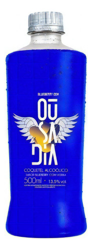 Coquetel Alcoólico Blueberry com Vodka Ousadia Garrafa 500ml