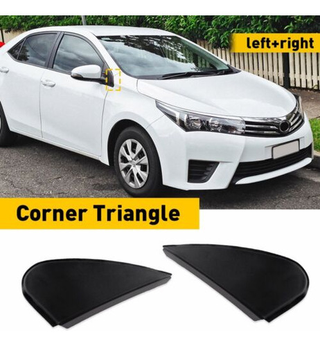 Car Side Mirror Corner Triangle Cover Trim For Toyota Co Ggg