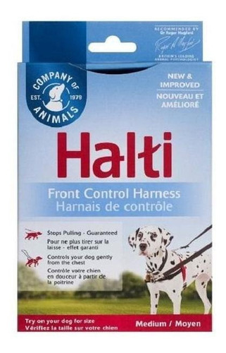 Collar delantero Halti Harnes, tamaño mediano, antitirones, para perros