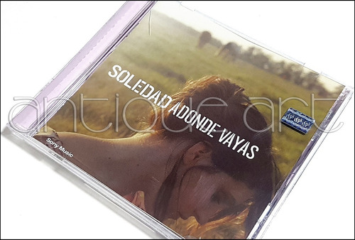 A64 Cd Soledad Adonde Vayas ©2003 Album Argentina Pop Folk