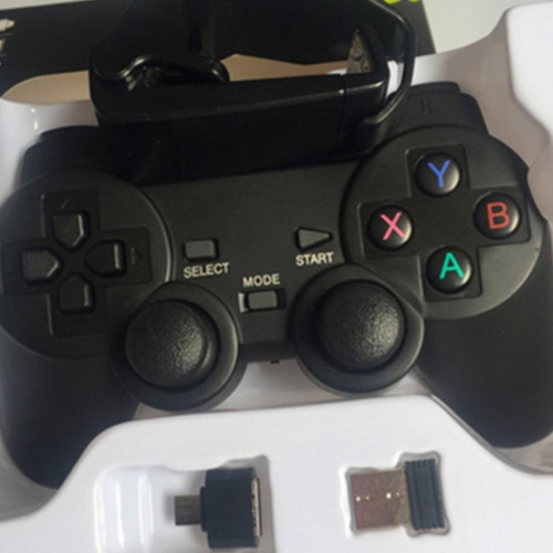 Imagen 5 de 5 de Wireless Usb Gamepad Joystick Para Android Tv Box Negro Lx