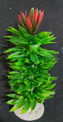 Adorno, Planta Artificial Para Acuario/ Terrario, Aloe 15 Cm