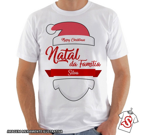 camisa natal em familia