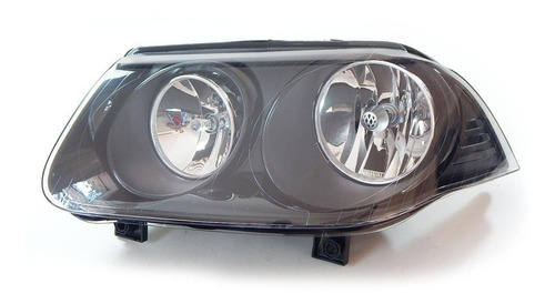 Faro Jetta Clasico A4 Izquierdo Original Negro Hella