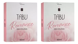 Kit Com 2 Perfumes Tabu Romance Deo Colônia - 60ml Cada