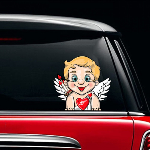 Adesivos De Cupido Do Dia Dos Namorados Para Carros | Decalq