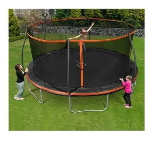 Trampolin Brincolin El Más Grande Jumbo Uso Rudo Red De Pro