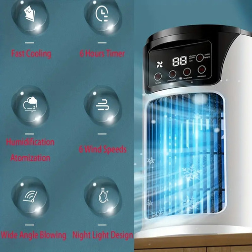 Ventilador De Refrigeración De Agua Usb Para Aire Acondicion