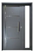 Comprar Puerta Y Media Inyectada 1.20x2.00 Apliques Post Lat 3 Buñas