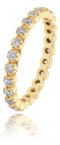 Anillo De Promesa Leah En Oro 14 Kilates Amor Mouty