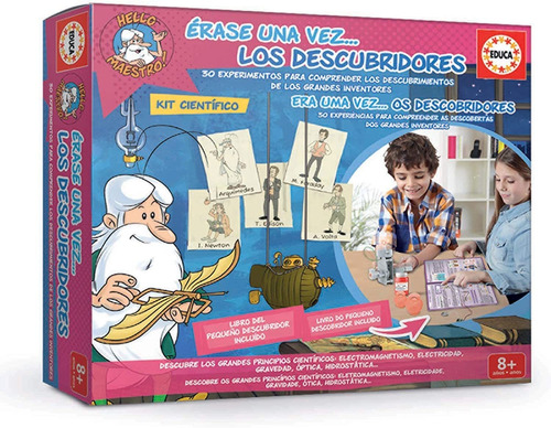 Educa - Kit Científico Con 30 Experimentos: Electroma