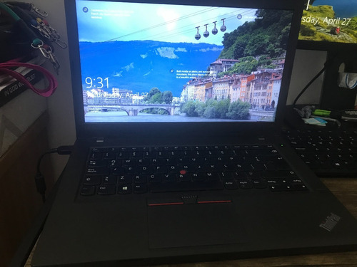 Laptop Lenovo Thinkpad L470 Negra 14 , Intel Core I5 7200u (Usado)