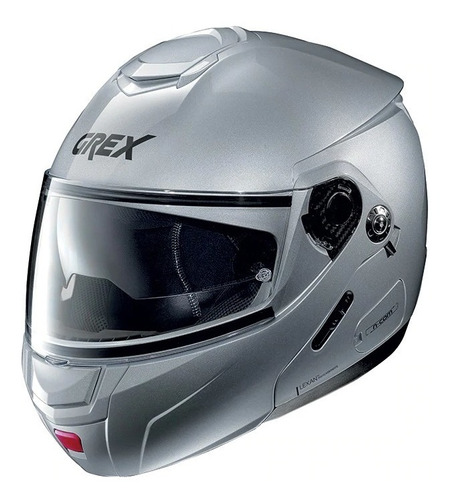 Casco Abatible Grex De Nolan G9.2 Plata