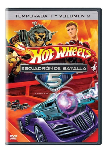Hot Wheels Escuadron De Batalla 5 Temporada 1 Volumen 2 Dvd