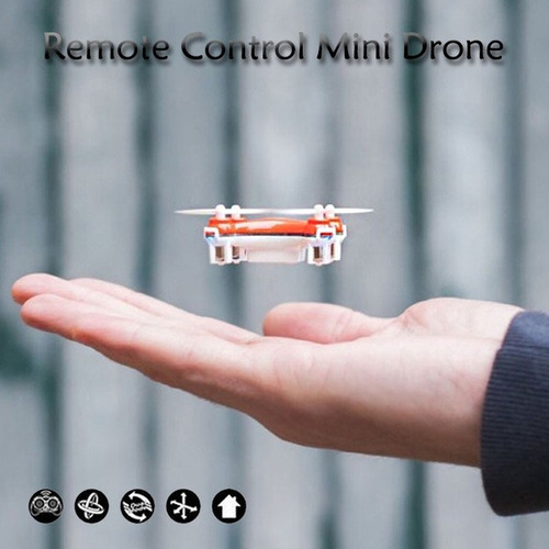 Mini Drone Cx-10, 4 Canales, 2.4 Ghz, 6 Ejes, Giroscopio Led