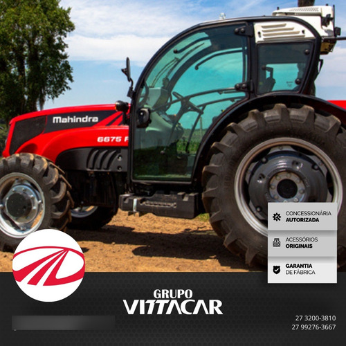Trator Mahindra Modelo 6675f - 2024