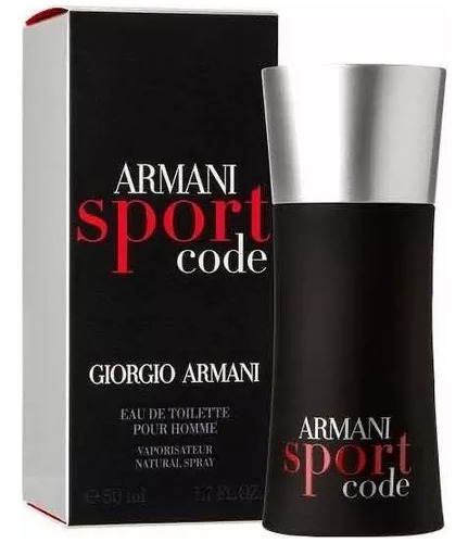 Perfume Armani Code Sport Eau De Toilette Pour Homme 50ml ** Raridade