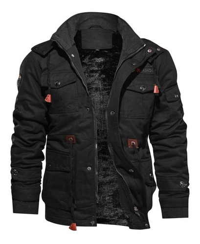 Chaqueta De Hombre Grueso Caliente Militar Bomber Chaquetas