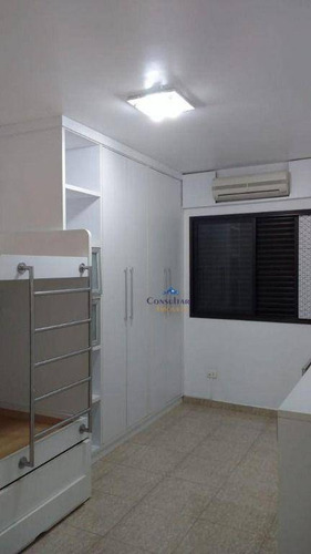 Imagem 17 de 20 de Apartamento Com 3 Dormitórios À Venda, 140 M² Por R$ 620.000,00 - Itararé - São Vicente/sp - Ap6483
