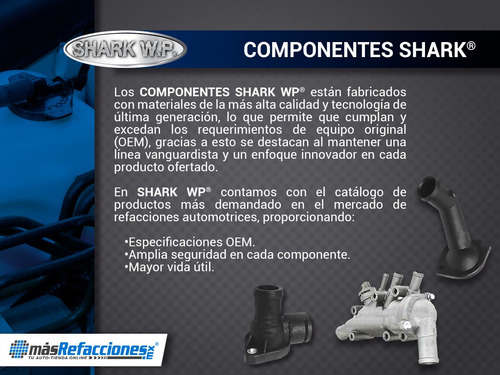 Toma Agua Aluminio Jeep Grand Cherokee L6 4.0l 93-04 Shark