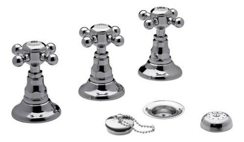 Griferia Bidet Fv Vermont 0295/83 Color Cromo Cruz