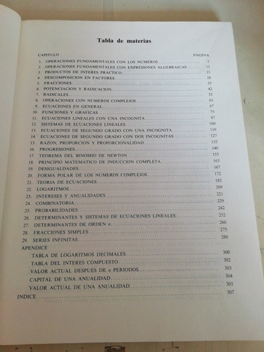Algebra Superior Murray Spiegel Mcgraw-hill (Usado)