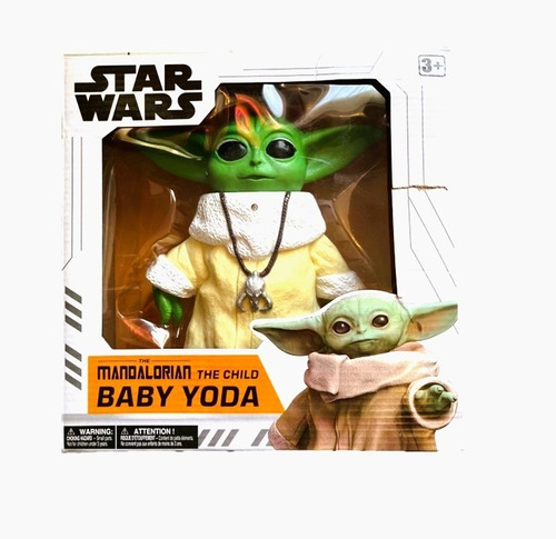 Muñeco Star Wars The Mandalorian Baby Yoda The Child 