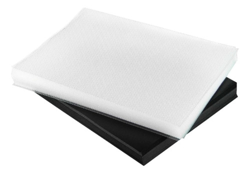 Kit Capa Encadernação A4 - Preta Couro + Transp. Line 100un Cor Preta E Transparente