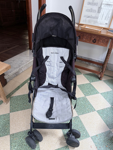 Cochecito Maclaren Para Bebes Negro Negro (Usado)