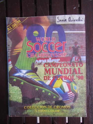 Álbum Figurinhas Futebol Copa Mundo 1990 Italia - Navarrete