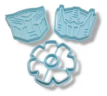 Comprar Kit Cortantes Transformers Optimus Prime Decepticons Cookies
